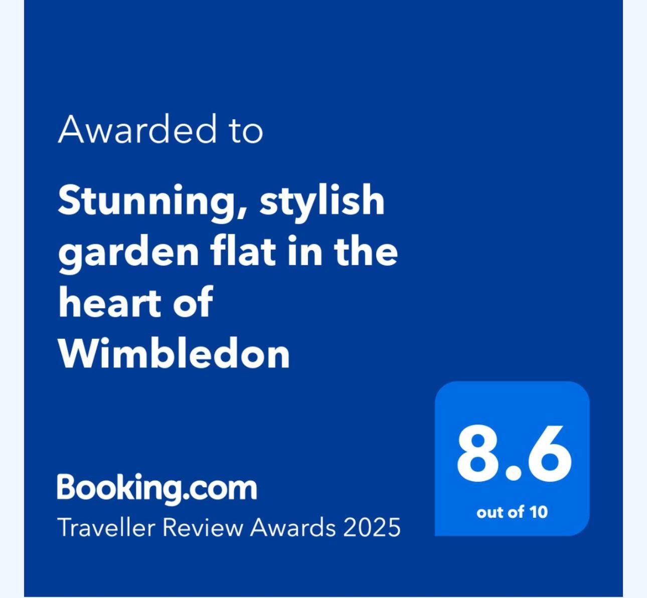 Stunning, Stylish Garden Flat In The Heart Of Wimbledon Apartman London Kültér fotó